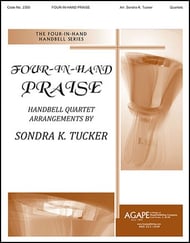 Four-in-Hand Praise Handbell sheet music cover Thumbnail